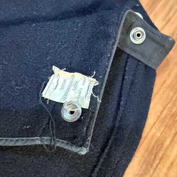 Vintage 50's The Globe MFG Co. Men's Pants 32 x 29 Fireman Wool Liner N.H. LL17 - Picture 5 of 8